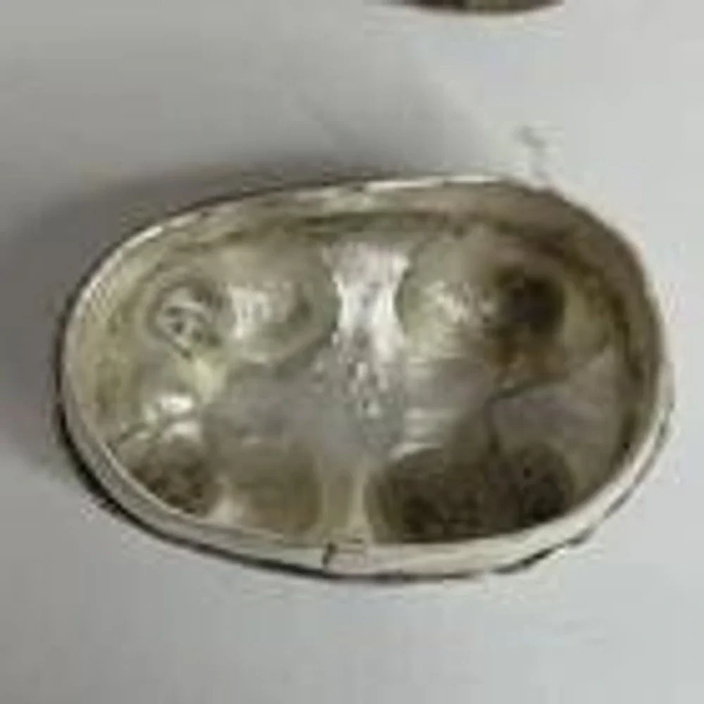 2 Indian Mughal Silver Plated Ceremonial Elephant Figure Pill Box‎ Trinket Boxes